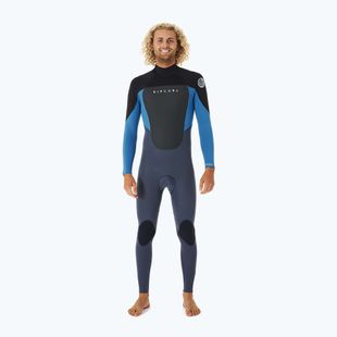 Férfi Rip Curl Omega 5/3 mm GB B/Zip 70 szürkéskék fürdőruha 113MFS