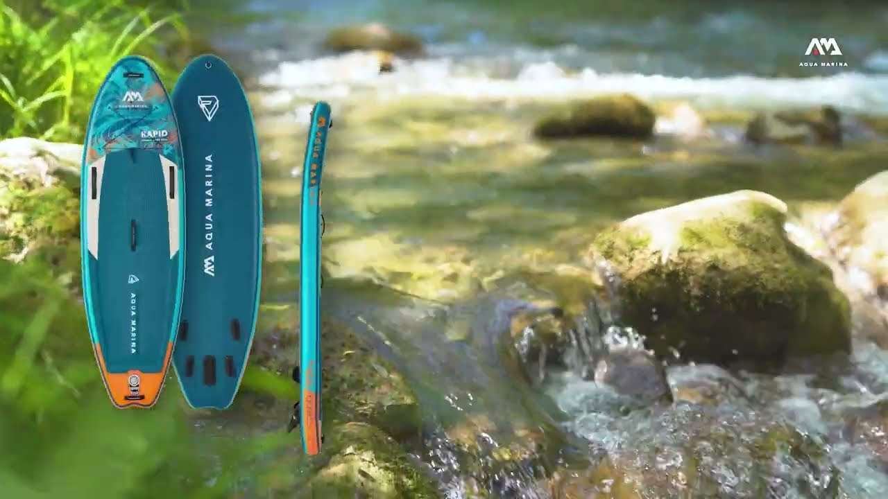 SUP Aqua Marina Rapid - Fehér víz iSUP, 2.89m/15cm kék BT-22RP
