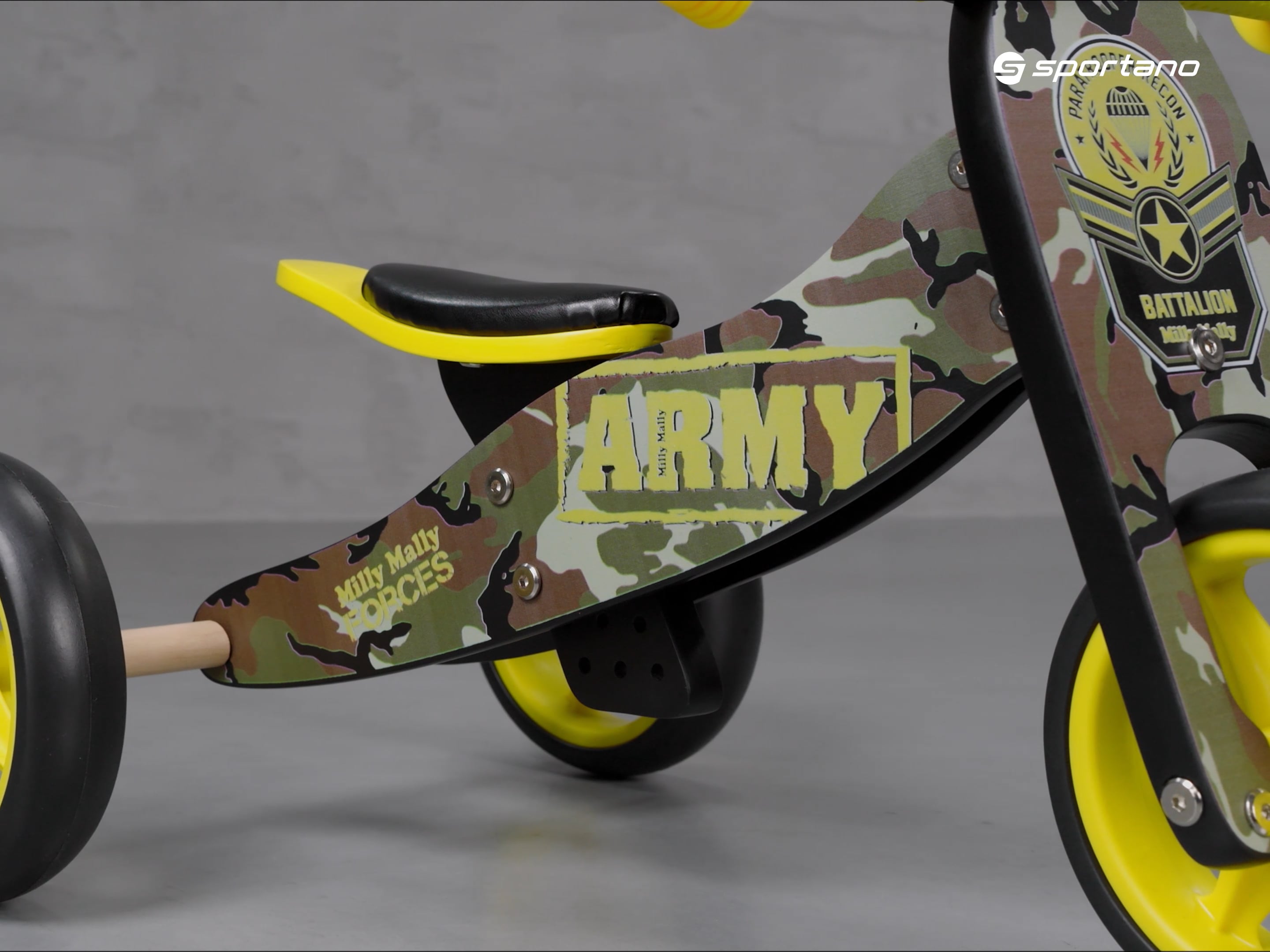 Milly Mally Jake terepkerékpár sárga és fekete 2100