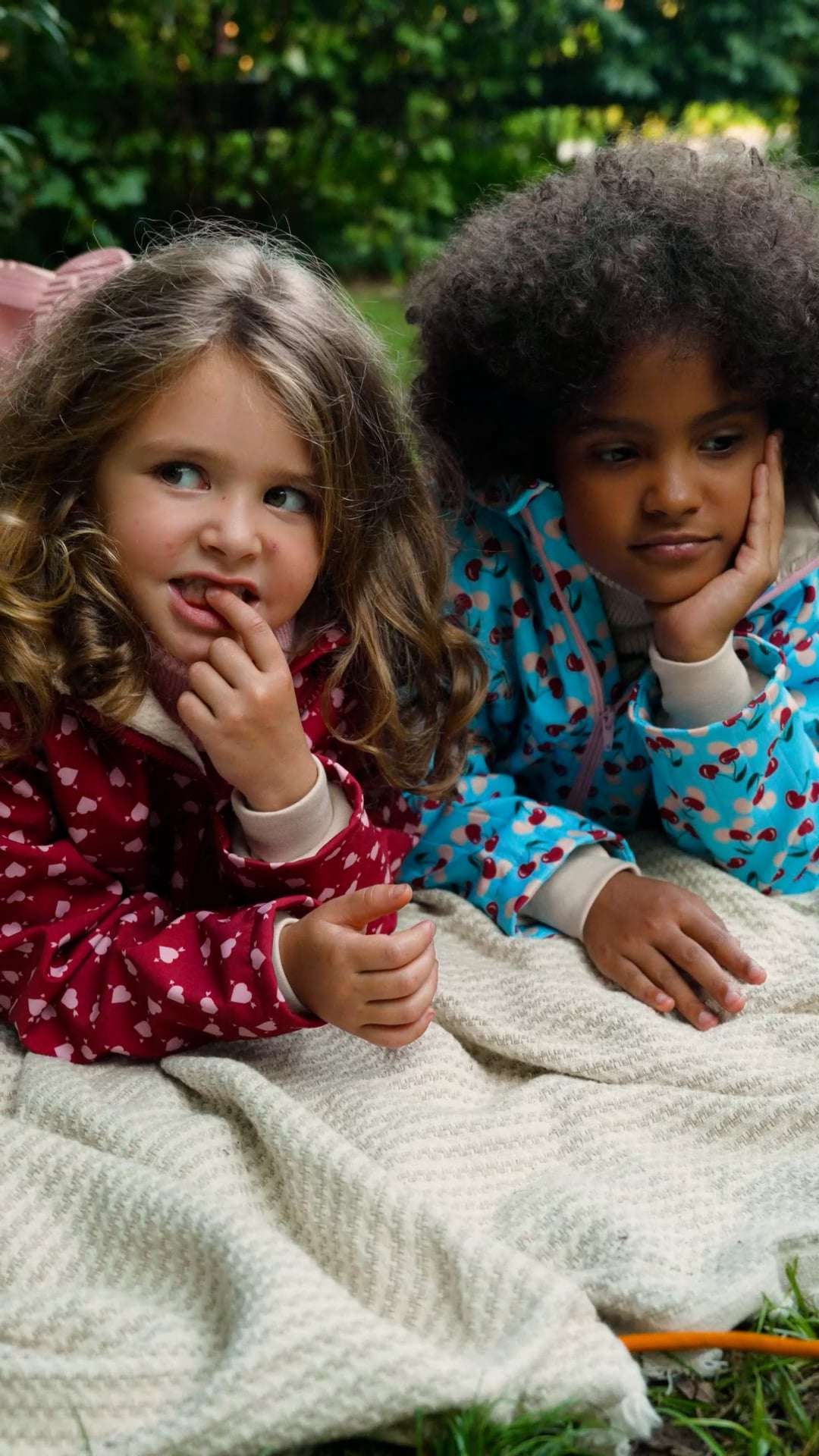 KID STORY Gyermek melegítőnadrág cseresznye