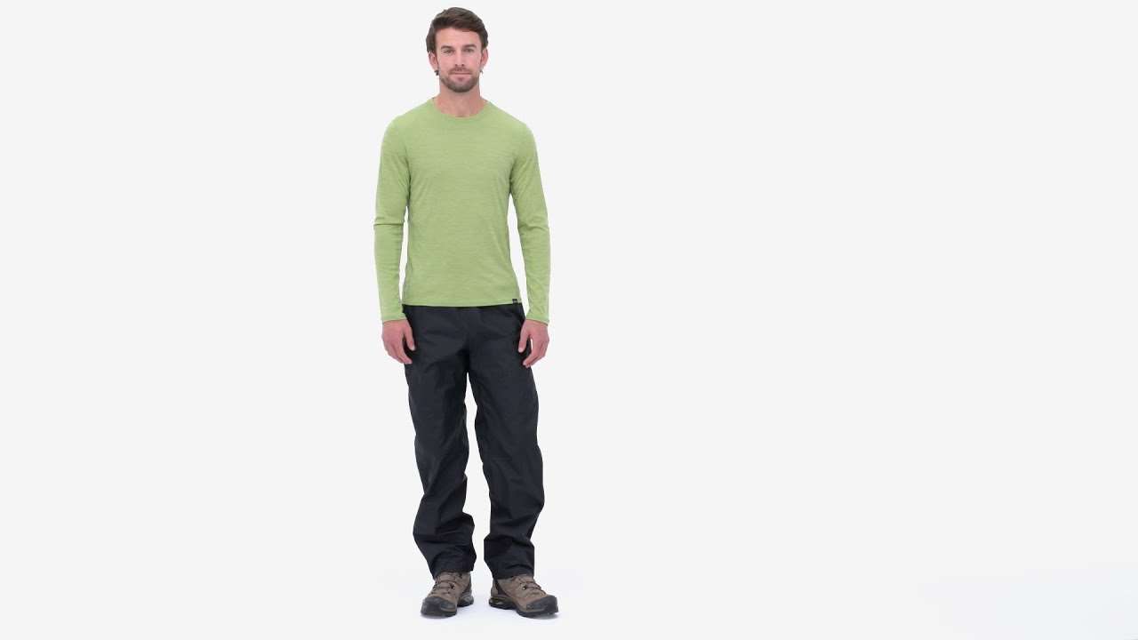 Férfi Patagonia Torrentshell 3L esőnadrág Regular fekete